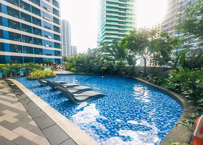 Apartment 2 Bedroom Penthouse Air Makati Gym Swim Park 300 Mbps Manila